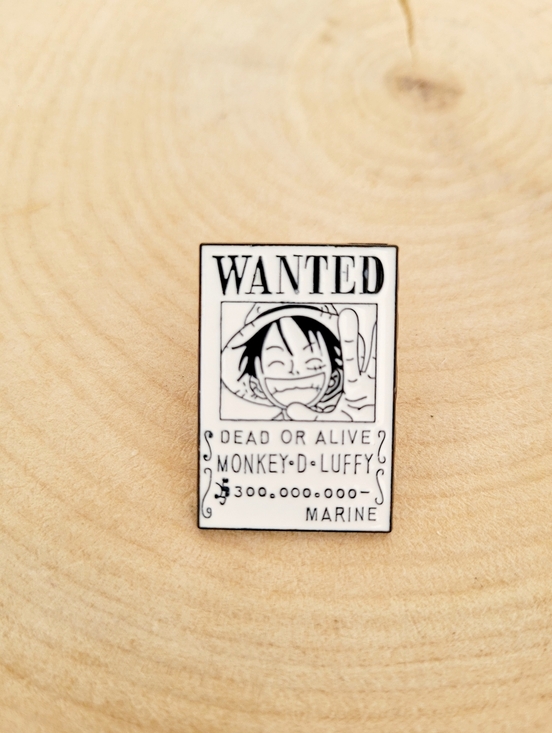 Onepiece Jewelry - 2/$20 Brand New One Piece "Wanted"Pin Brooch